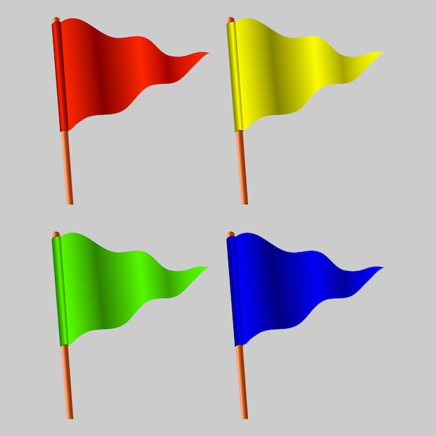 colorfull flag design