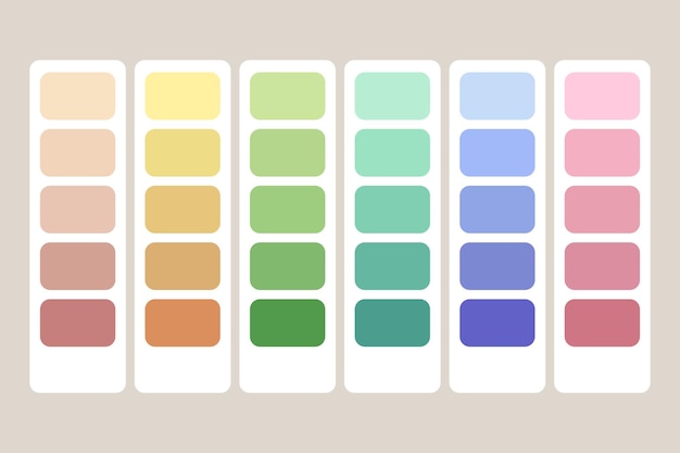 Colour Palette Strips