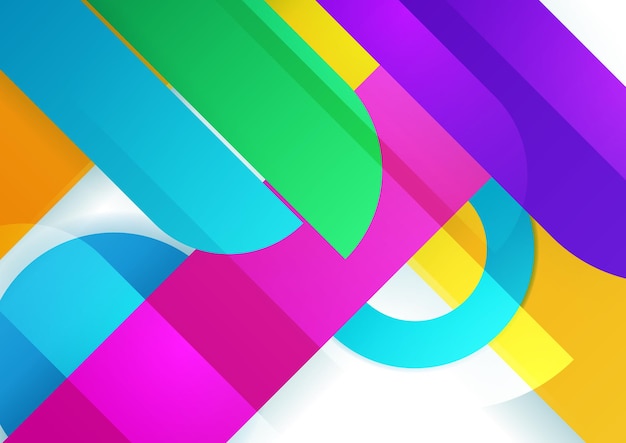 colourful abstract background modern abstract covers minimal covers design colorful geometric background vector illustration