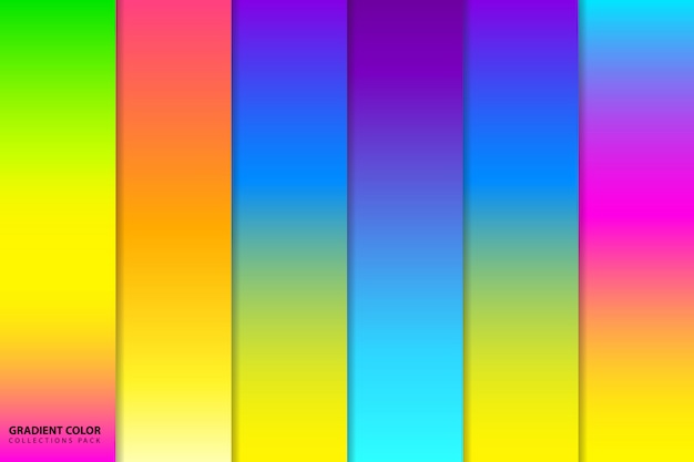 Colourful Gradient Background Pack