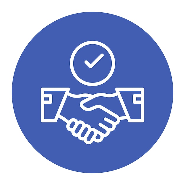 Commitment icon vector image Can be used for Core Values