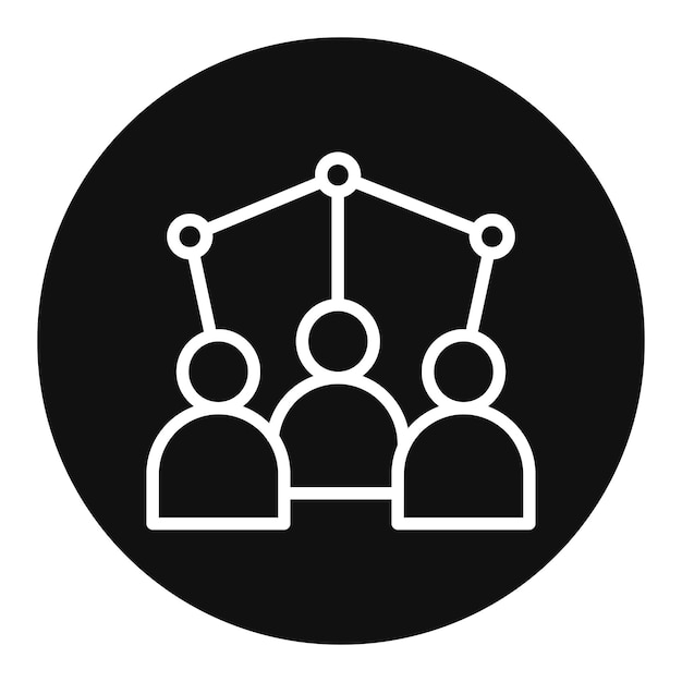 community icon vector image can be used for world refugee day