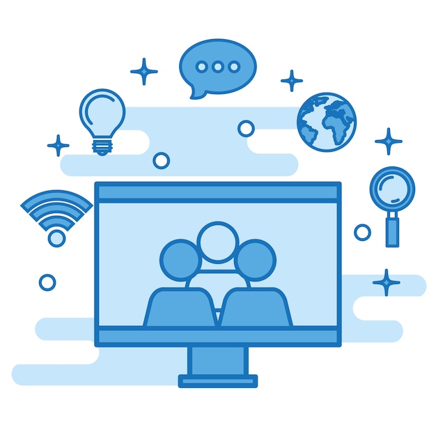 community online internet communication connecting