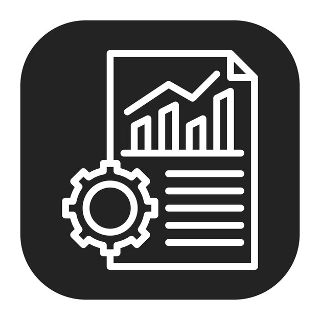 competitor analysis icon vector image can be used for business performance