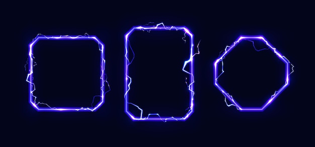 Composition of realistic gradient lightning