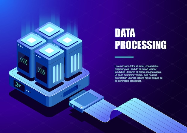 computation of big data center template