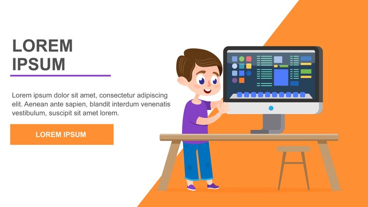 Vector computer education page