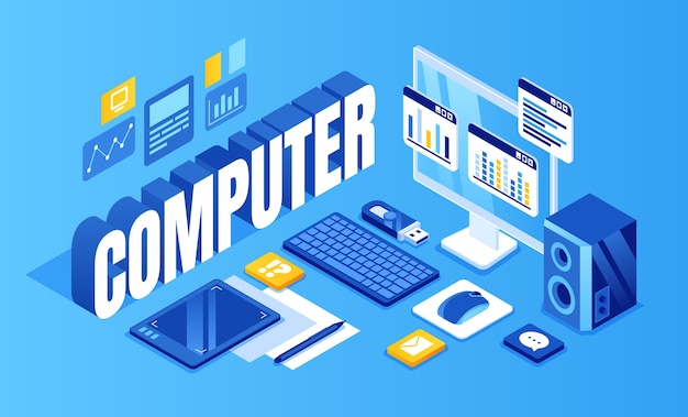 Computer technology background