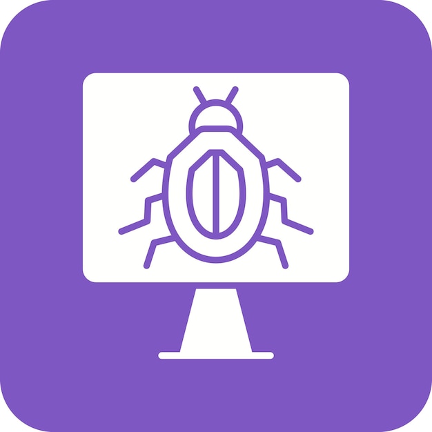 Computer Virus icon vector image Can be used for Networking and Data Sharing
