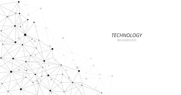 Concept of geometric mesh lines on white background Triangle pattern Geometric abstract background with simple Triangle elements