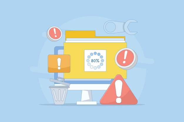 Concept of hdd repair or data recovery process or data backup storage or hardware repair services