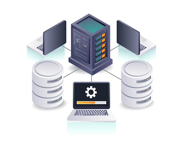 Connecting Computer Networks to Database Servers