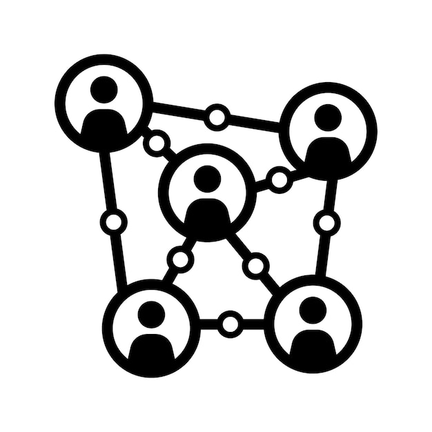 connections networks icon