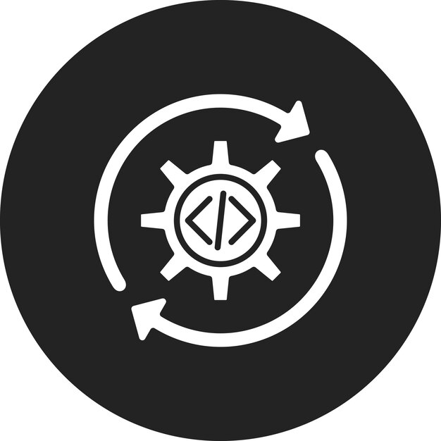 Continuous Integration icon vector image Can be used for Agile