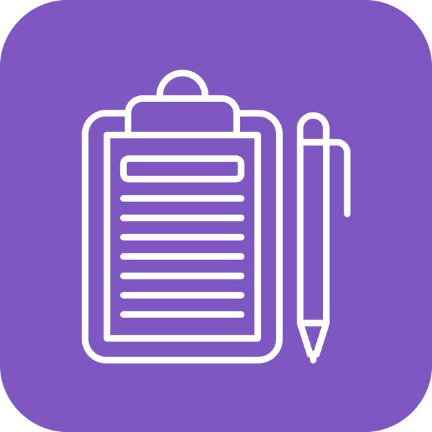 contract icon vector image can be used for modelling agency