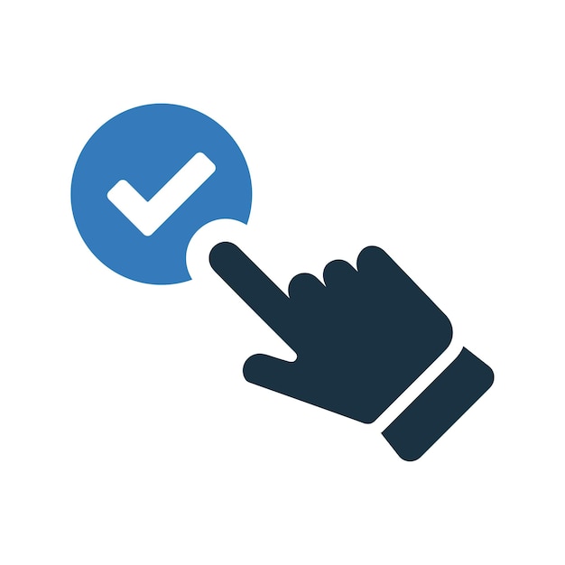 Convenient easy icon Glyph style vector EPS