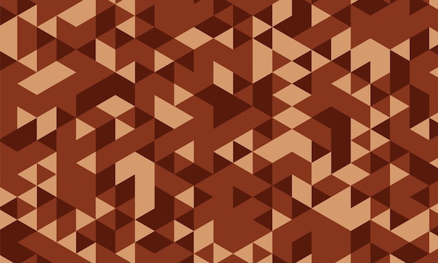 Cool brown geometric background in a new texture style