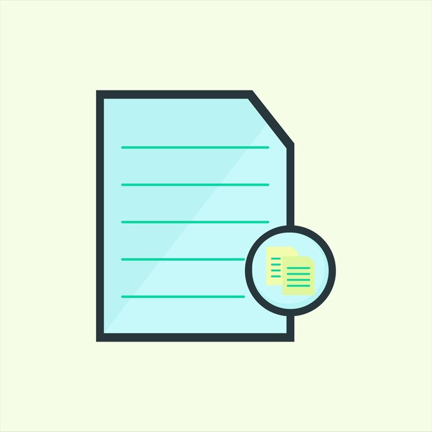 Copy file icon icon related to design elements suitable for web site app user interfaceselement printable etc flat icon style simple vector design editable
