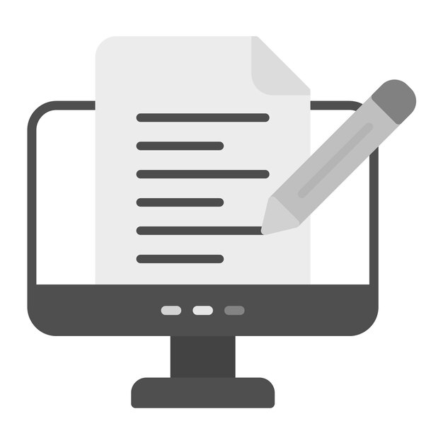 Copywriting icon vector image Can be used for Marketing