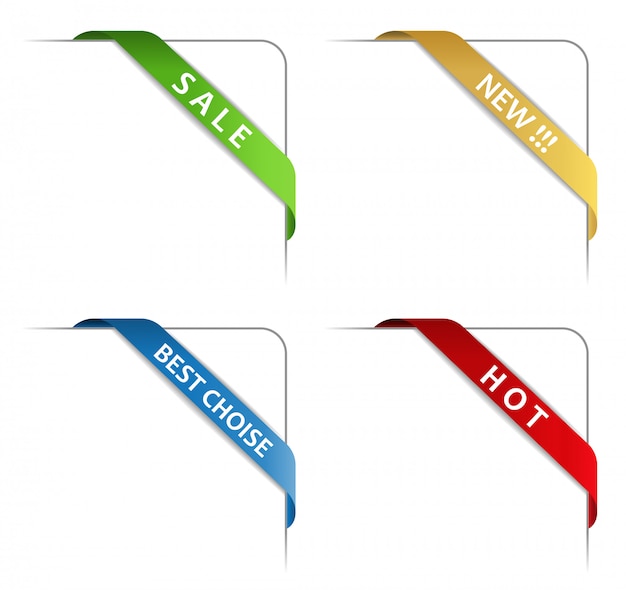 Corner Ribbons collection