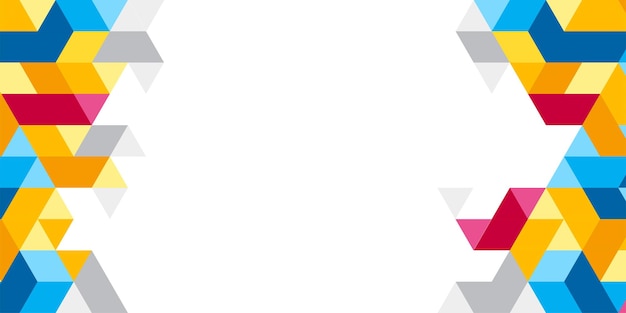 Corporate geometric shapes colorful background to used banners posters cards website brochure
