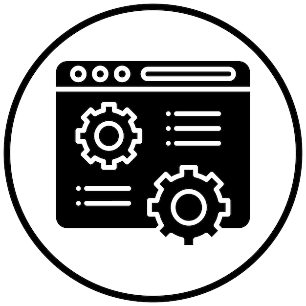 Corporate Website Icon Style
