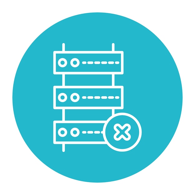 Corrupted Database Icon