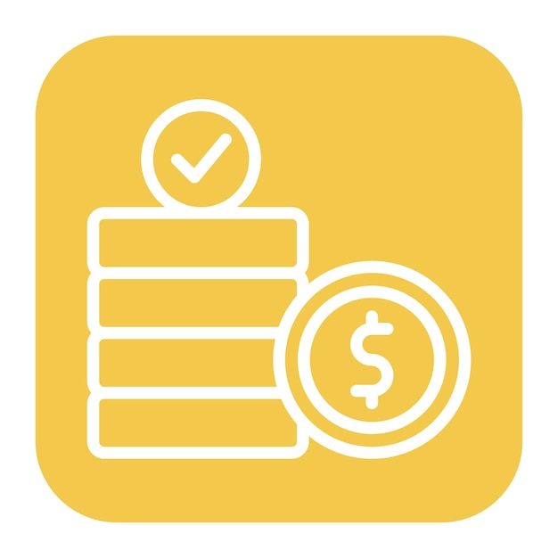Cost icon vector image Can be used for Supply Chain