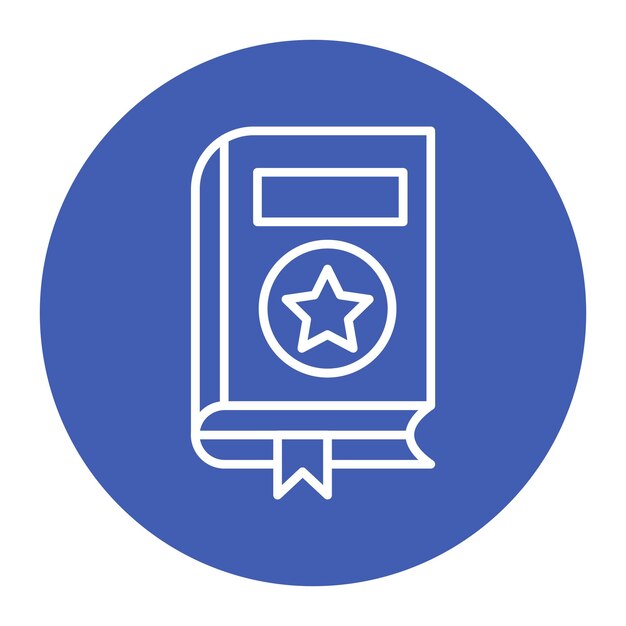 Cover vector icon Can be used for Literature iconset