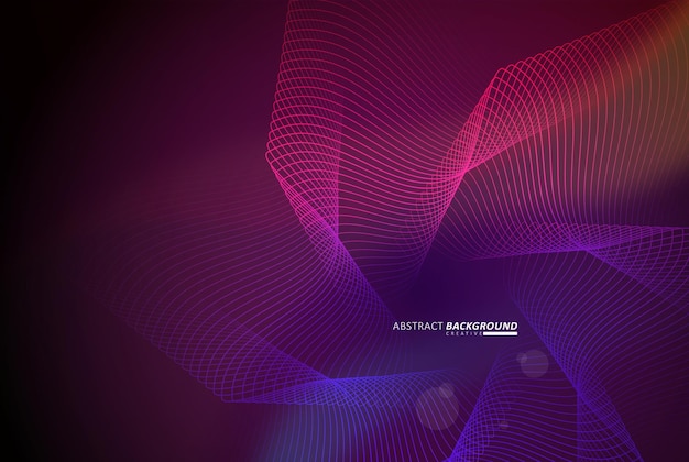 Creative Abstract Star Art Illusion Background