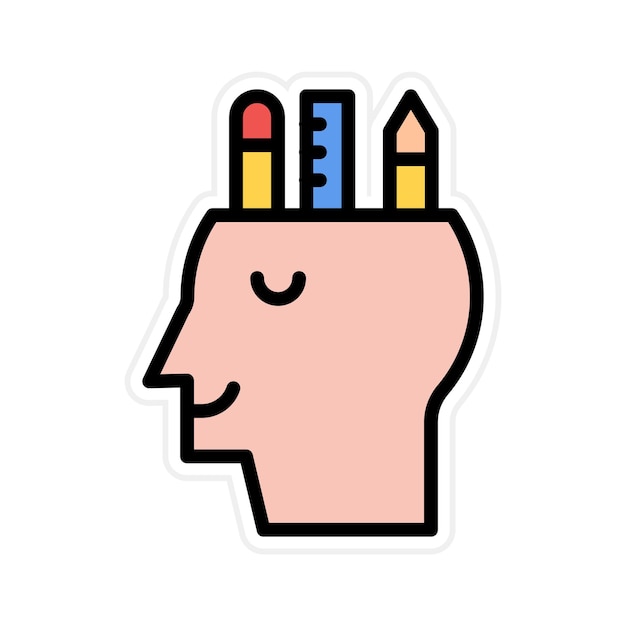 creative design icon vector image can be used for art and craft supplies
