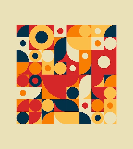 creative geometric background pattern with abstract vector design elements seamless shapes