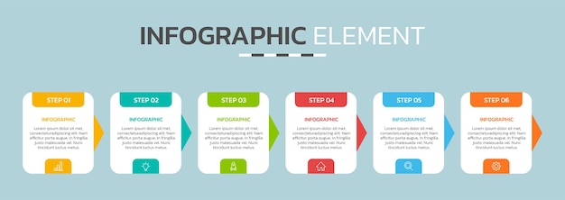 Creative infographic design template