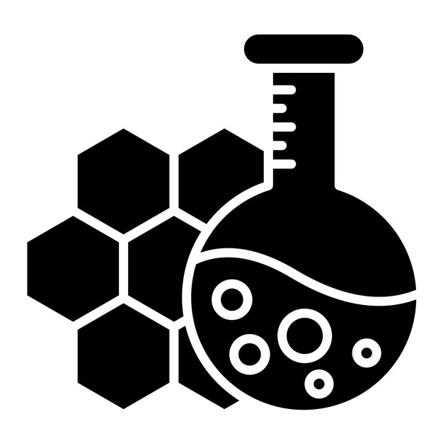 Creative Lab Glyph Solid Black Illustration