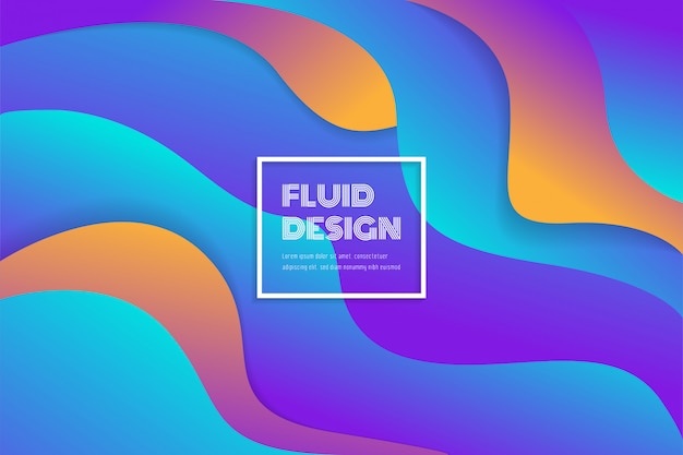 Creative minimal geometric curve shape background.