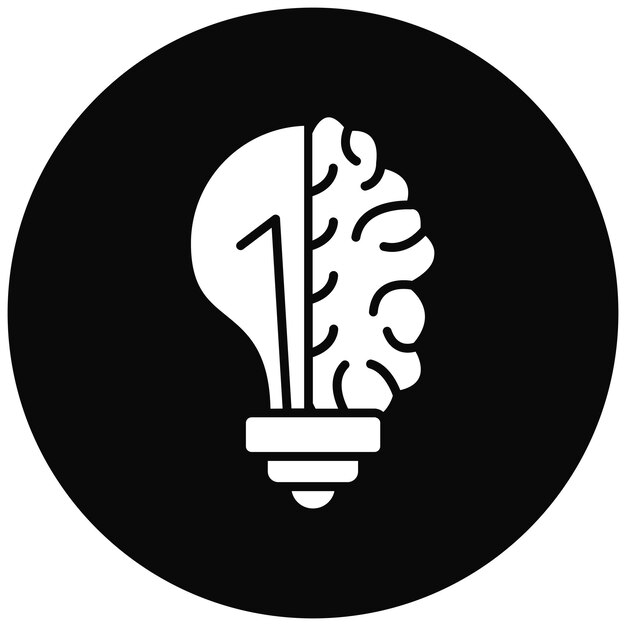 Creativity icon vector image Can be used for Startup