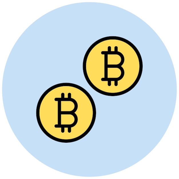 Cryptocurrency icon vector image Can be used for Coworking Space