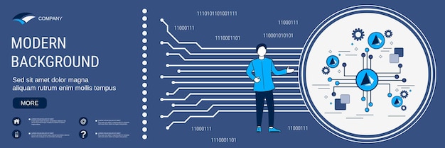 Cryptocurrency virtual money concept
