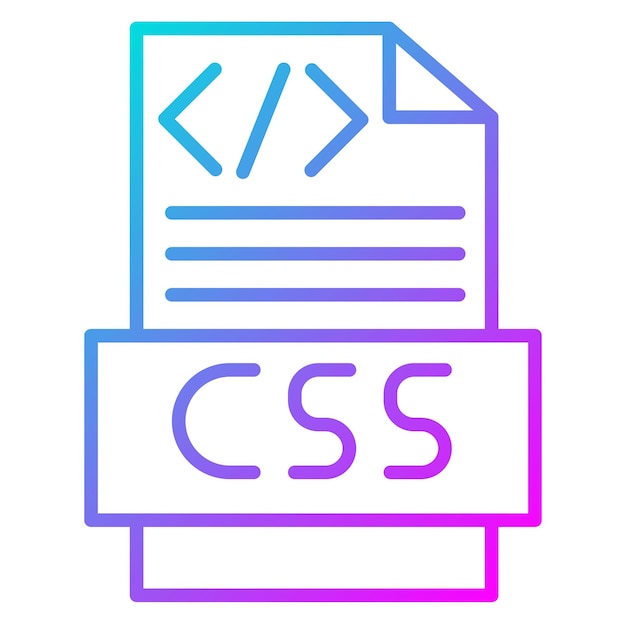 CSS Code vector icon Can be used for Coding and Development iconset