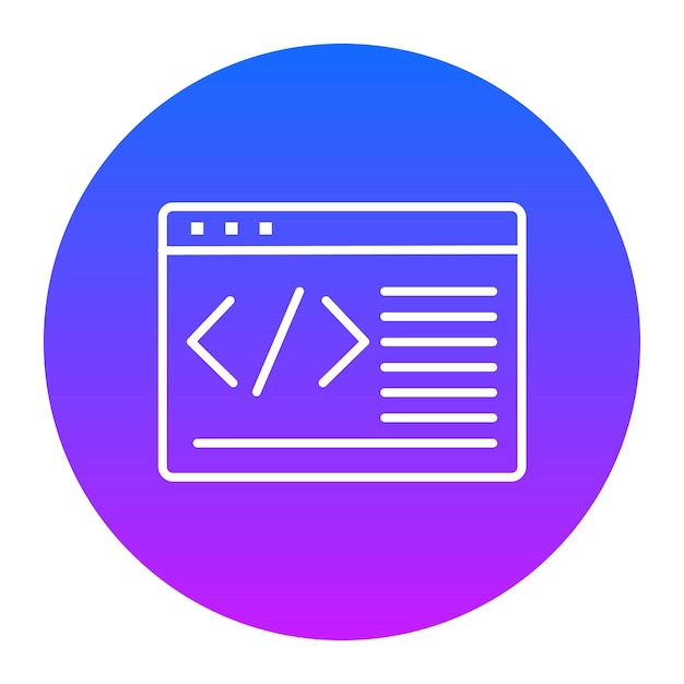CSS Code Vector Illustration