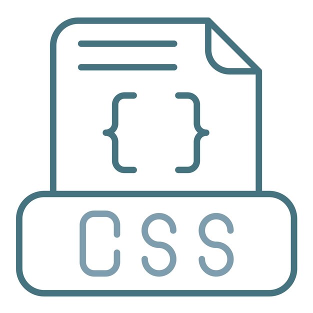 Css File Flat Illustration