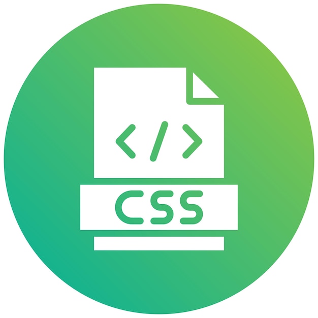 Css Vector Icon Design Illustration