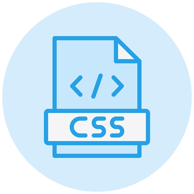 Css Vector Icon Design Illustration