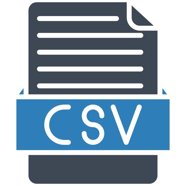 CSV Vector Illustration Style