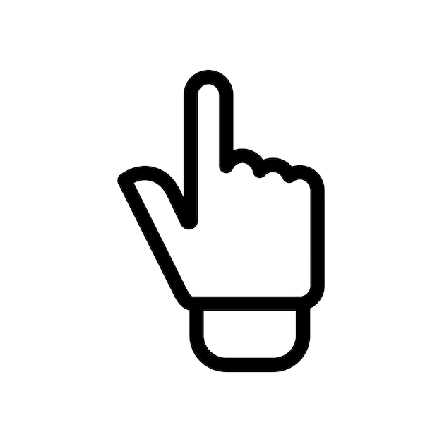 Cursor finger icon