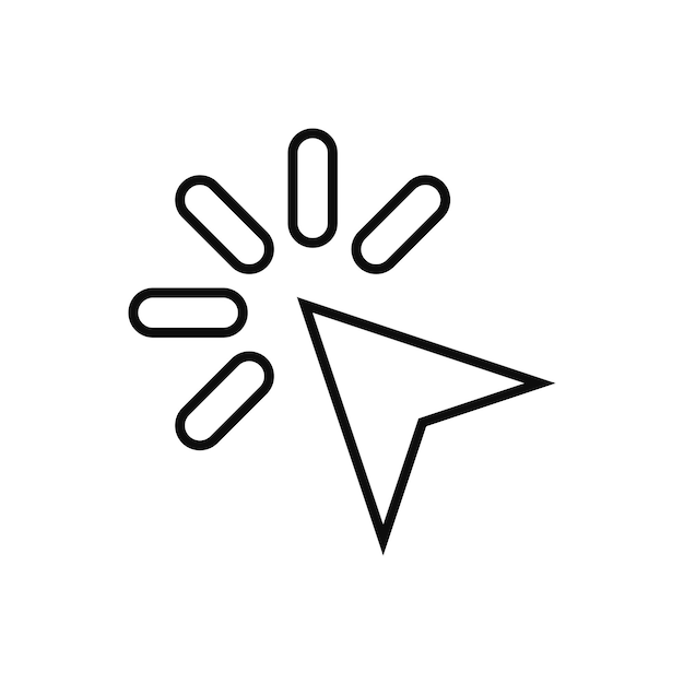 cursor icon cursor vector