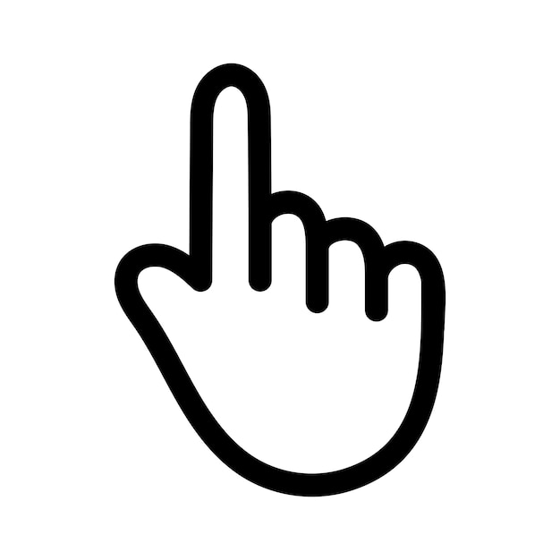 cursor text icon set mouse type cursor vector symbol test edit or insert pointer sign write font cursor icon in black filled and outlined style