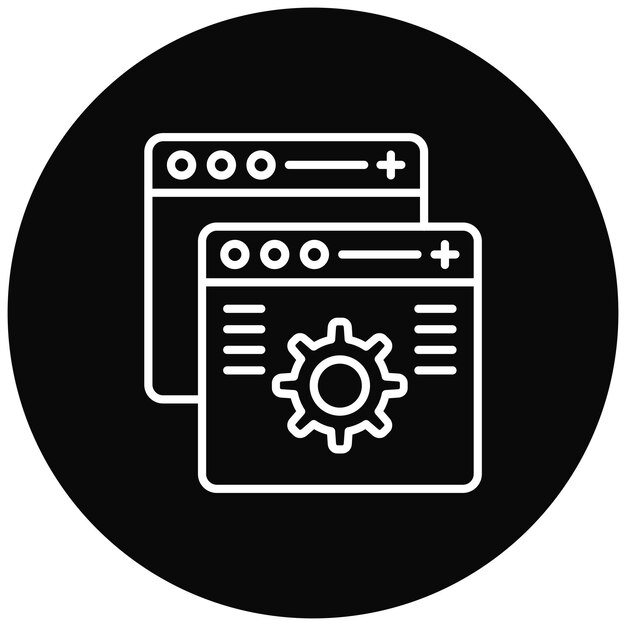 Custom Features icon vector image Can be used for Computer Programming