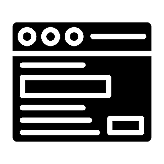 Custom features Vector Icon Design Illustration