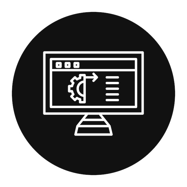 custom features vector illustration